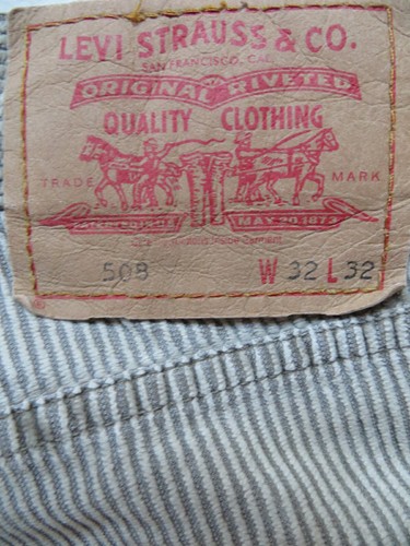 Levi 508 loose herren cord - levi's,