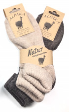 2 - 4  Paar Alpaka Schafwolle