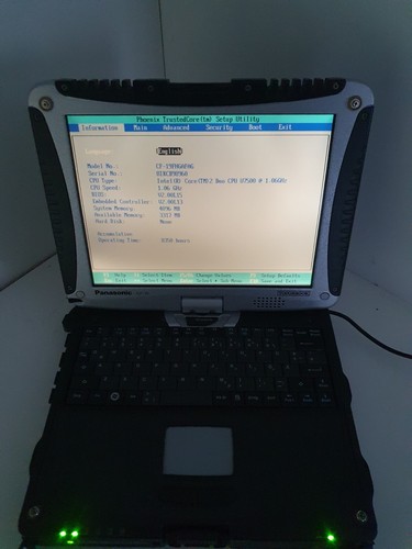 Panasonic toghbook 19 - panasonic, cf-19