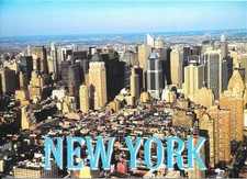 Ak new York, Midtown Manhattan - Luftaufnahme