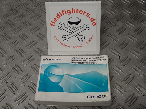 Instruktieboek honda hornet - instruktieboek,