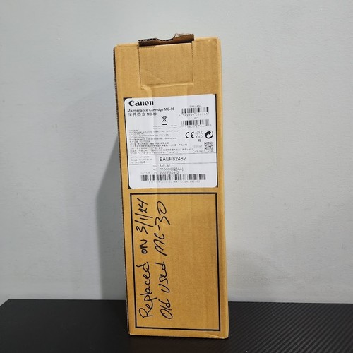 Canon maintenance - mc-30,