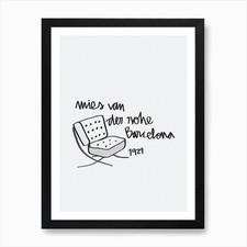 Mies Barcelona Stuhl