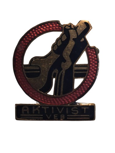 Ddr aktivistenabzeichen - ddr,