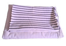 Bettwäsche, 3 teilig, 200x200 cm Baumwolle, grafik- ecru, angeraut, Erwin Müller