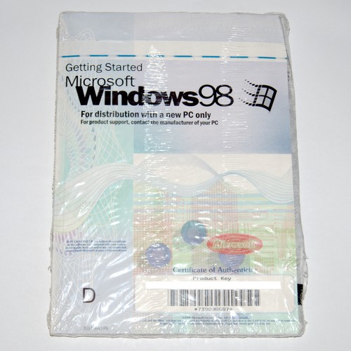 Microsoft windows english - windows, 98