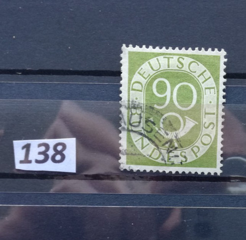 Briefmarke brd posthorn mi - brd,