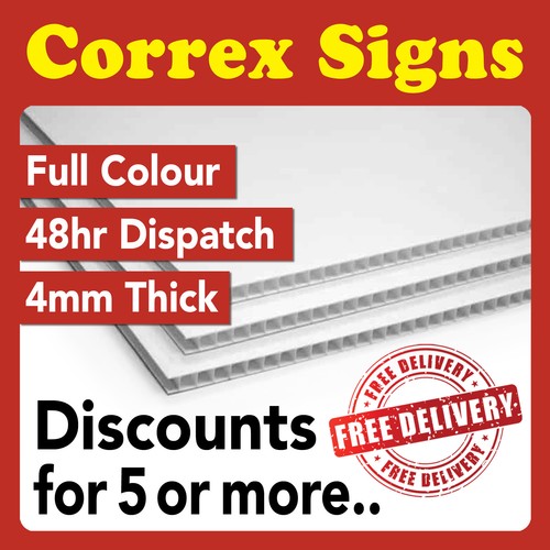 Correx schildtafel vollfarbig - correx,
