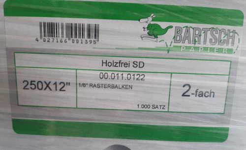 Bartsch papier endlospapier - /,