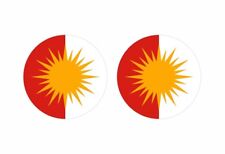 2x sticker aufkleber auto