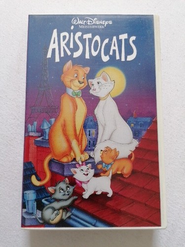 Aristocats vhs walt disney - vhs,