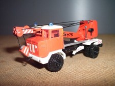 KRUPP DRACHE KW 15 FEUERWEHR KRANWAGEN KLEINSERIEN RESIN MODELL  1:87 HO