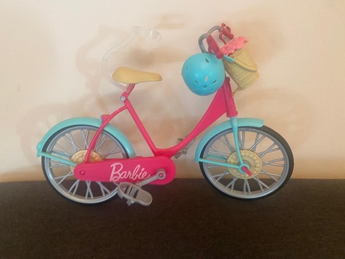Barbie fahrrad mit blumenkorb - barbie-fahrrad,