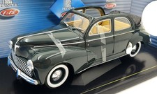 Solido 1/18 Scale Diecast 8156 - Peugeot 203 Decouvrable 1954 - Dark Grey