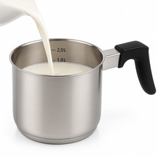 Milchtopf Edelstahl 2L mit