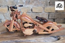 Motorrad Deko aus Holz 40 cm