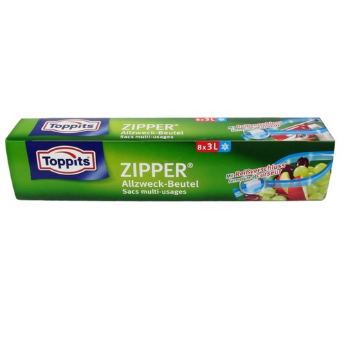 Toppits zipper allzweckbeutel - toppits,