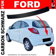 Lackschutzfolie Ladekantenschutz für Ford KA (II) RU 2008-2016 Carbon Schwarz