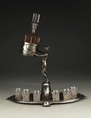 Jugendstil ständer mit - ständer,