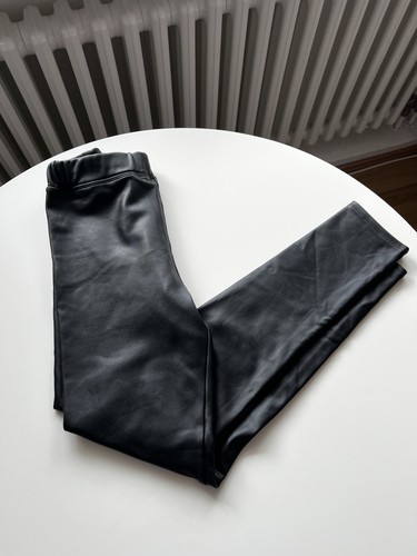 Leder leggings schwarz - leggings,