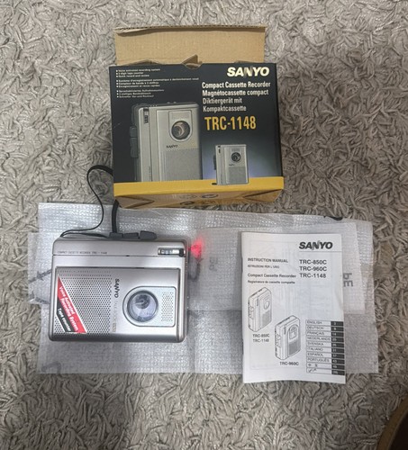 Boxed sanyo trc - boxed, talk-book