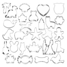 1 Ausstechform Edelstahl