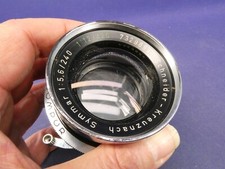 SCHNEIDER-KREUZNACH Symmar 5,6/150mm 12/420 - Compur Verschluss / defekt Bastler