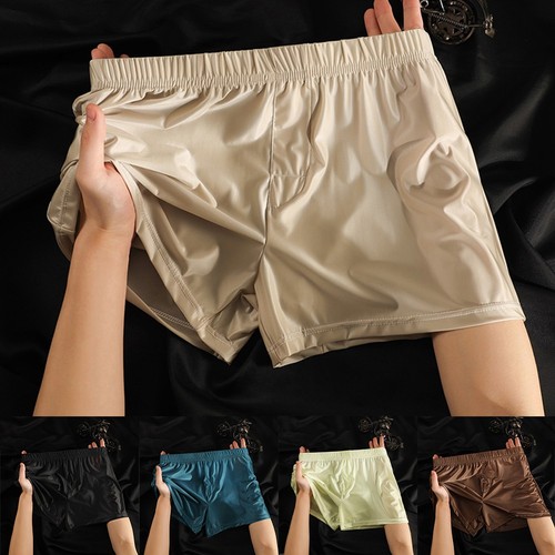 Herren eis seide boxershorts - eis,