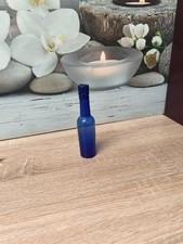 Alte Flasche kobaltblaue