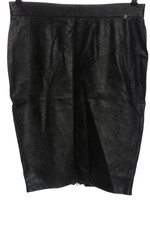 ZABAIONE High Waist Rock Damen Rock Gr. DE 38 khaki-schwarz Casual-Look