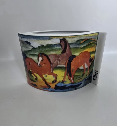Franz marc vase oval - marc, oval,rote