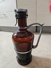 alte Bierflasche Karaffe Weinkrug Dekoration ca:2 Liter Dachbodenfund höhe ca:36