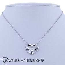 Chopard Happy Diamonds Icon Heart / Herzanhänger Necklace in 750er Weißgold