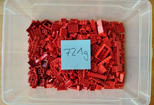 Lego kiloware rot - rot,