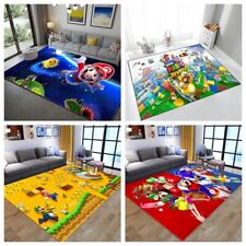 Schlafzimmer Teppich 3D Super Mario Teppich Kinder Teppich Fußmatten Bodenmatte 