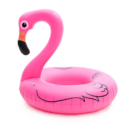 Aufblasbarer flamingo ring - aufblasbarer,