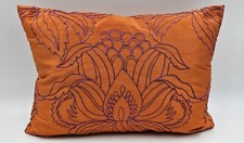 TCM Tchibo Kissen mit Bezug ca. 25x30cm Indisch Indian Style Orange