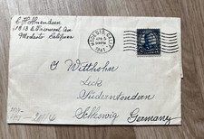 Briefumschlag Deutsches Reich  1941 Oberkommando Der Wehrmacht Stempel Roosevelt
