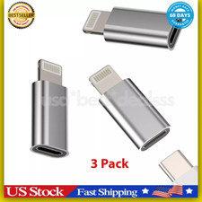USB C Female to Lightning Male