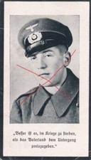 Nr 41735 Sterbebild Deutscher