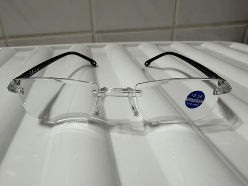 Rahmenlose lesebrille - rahmenlose,