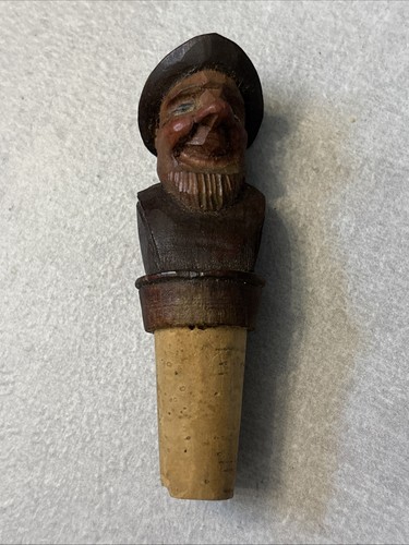 Holz zierkorken figur mann - zierkorken, "