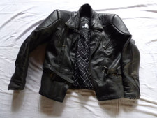 Krawehl Motorrad Lederjacke schwarz XL