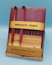 SUPER SELTEN antiker Ladenaufsteller "Eberhard Faber 906 Büro-Drehstift" um 1930