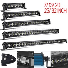 7 14 20 25 32 Zoll LED Lightbar Lichtbalken Arbeitsscheinwerfer SUV LKW 12V 24V