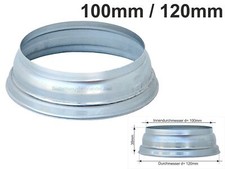 Zink Standrohrkappe hoch 100 x