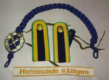 NVA Schulterstücke Grenzbrigade Küste Volksmarine   NVA Effekten Maat Ärmelband