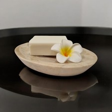 Seifenschale Marmor beige