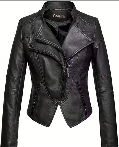 Damen kunstlederjacke - damen,