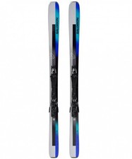 Ski 169 Silver Met/Turquoise/Race Blue Salomon